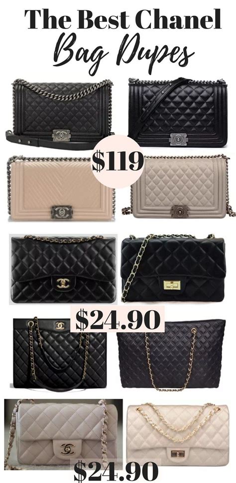 chanel boy dupe|chanel duplicate bags.